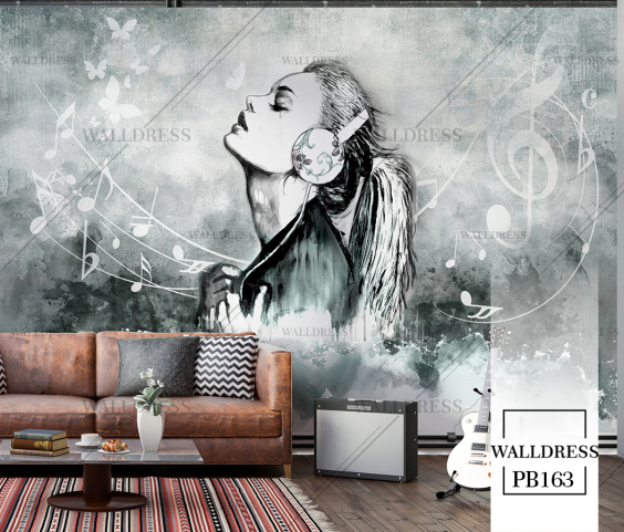 پوستر دیواری موزیک