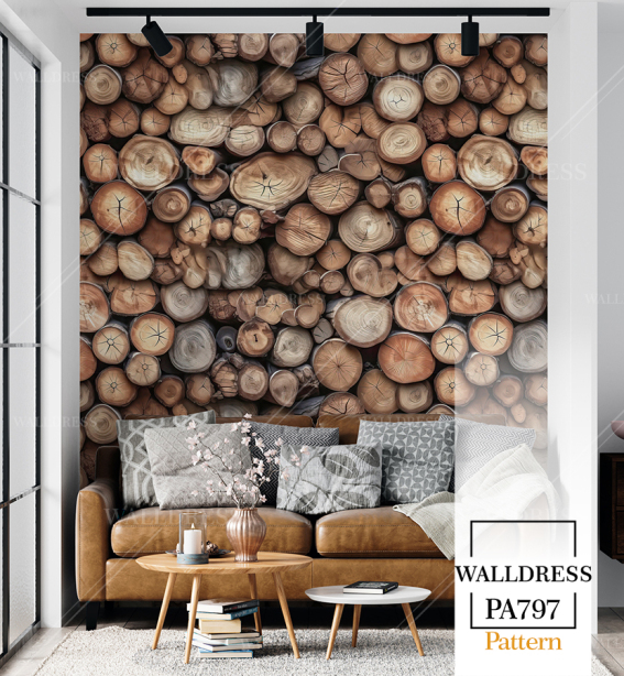 طرح بافت چوب