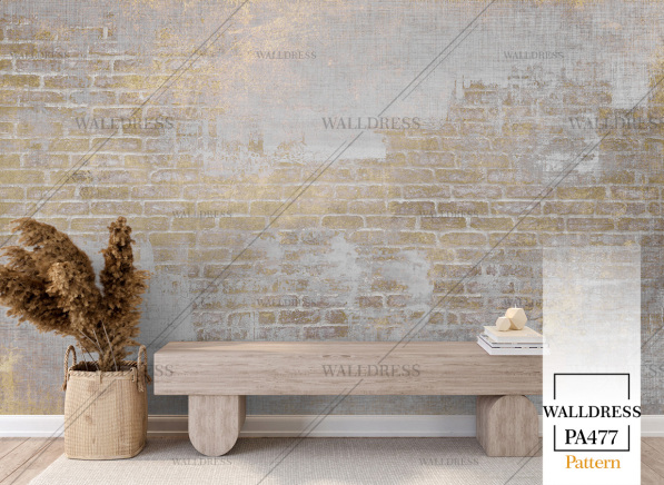 طرح دیوار آجری