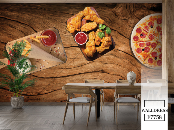 پوستر فست فود