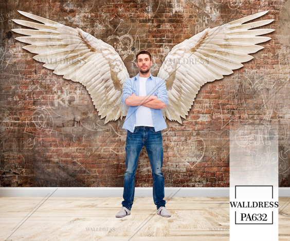 طرح‌های پوستر دیواری پر و بال فرشته؛ جلوه‌ای لطیف و هنری