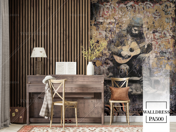 پوستر دیواری موزیک