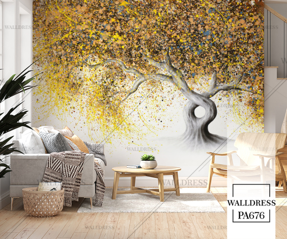 پوستر دیواری درخت