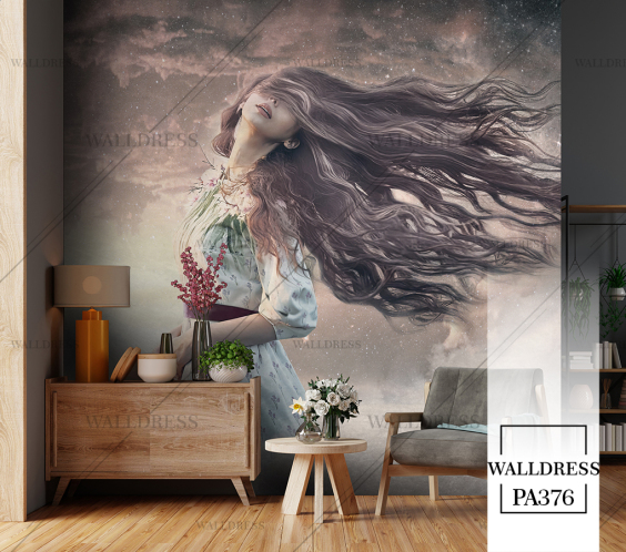 پوستر دیواری تصویر سازی چهره