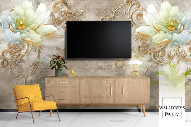 طرح‌های TV WALL دیوار تلوزیون