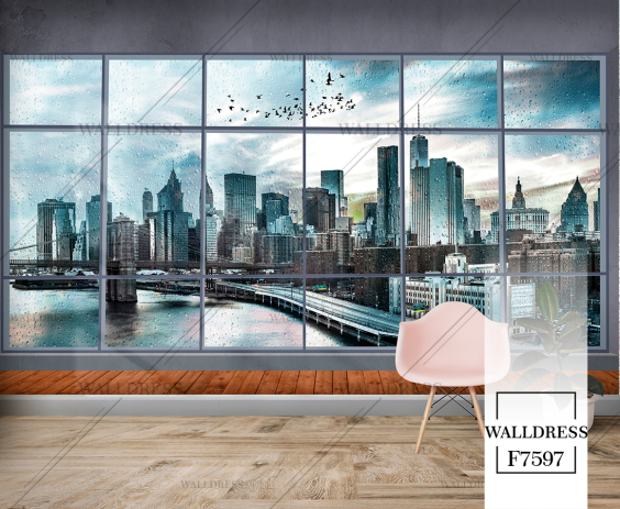 پوستر دیواری شهر