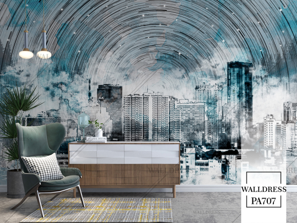 پوستر دیواری شهر