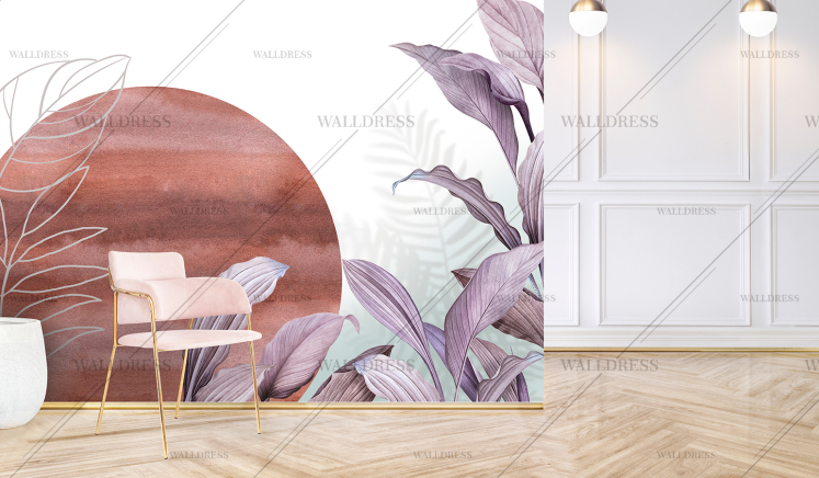 برگ طبیعی با طراحی مدرن