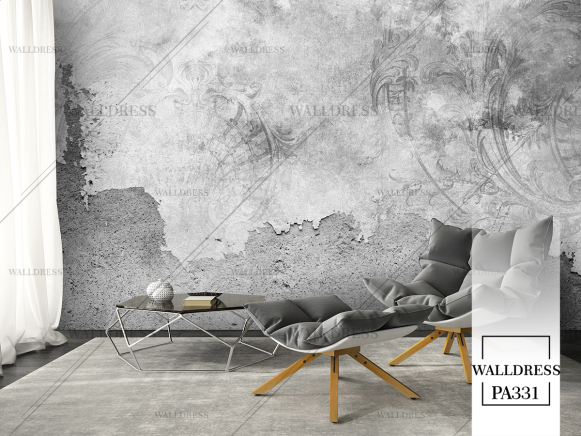 پوستر دیواری طرح داماسک