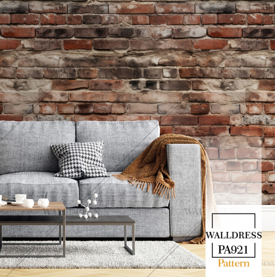 طرح دیوار آجری