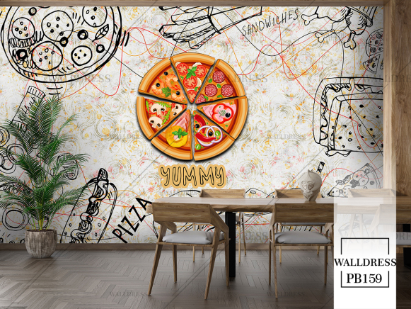 پوستر فست فود