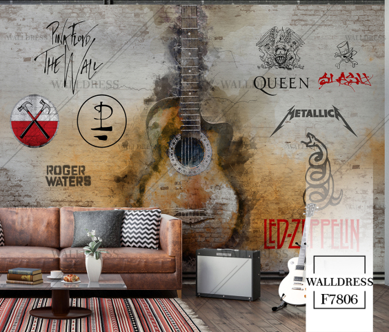 پوستر دیواری موزیک
