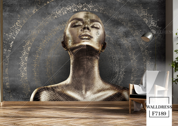 پوستر دیواری تصویر سازی چهره