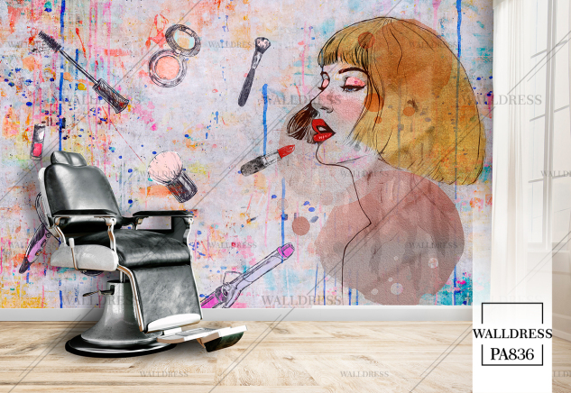 طرح آرایشگاه زنانه