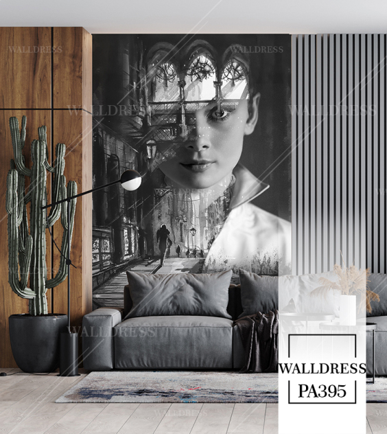 پوستر دیواری تصویر سازی چهره