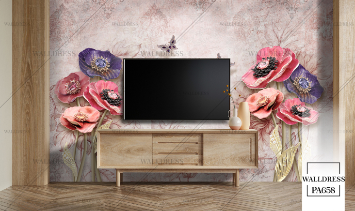 طرح‌های TV WALL دیوار تلوزیون