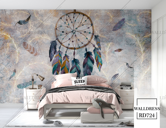 طرح‌های پوستر دیواری پر و بال فرشته؛ جلوه‌ای لطیف و هنری