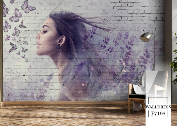 پوستر دیواری تصویر سازی چهره