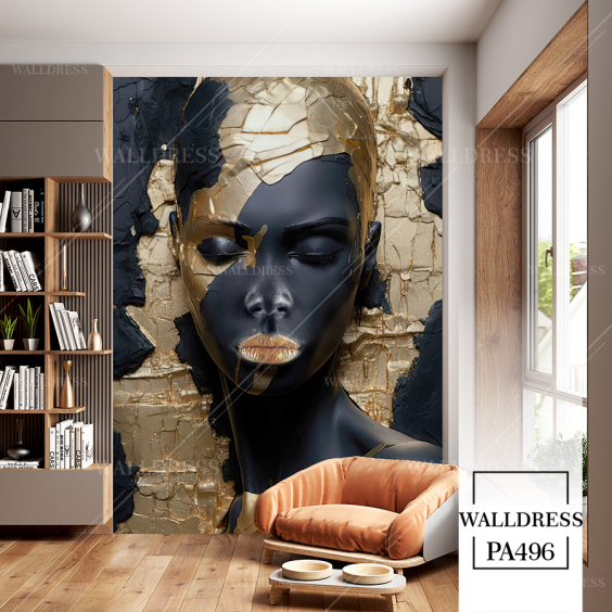 پوستر دیواری تصویر سازی چهره