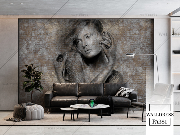 پوستر دیواری تصویر سازی چهره