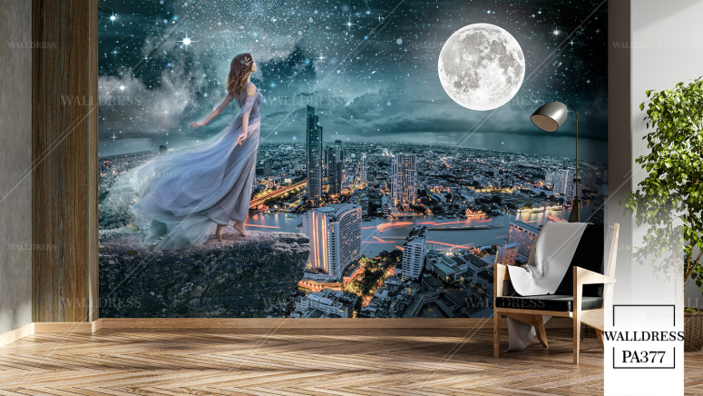 پوستر دیواری تصویر سازی چهره