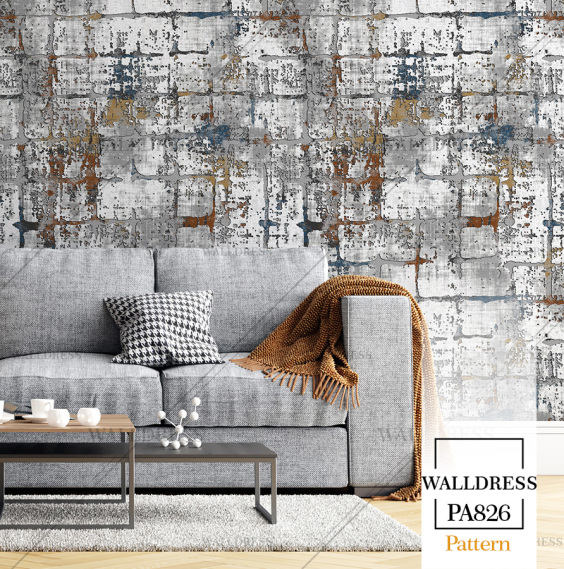 طرح دیوار آجری