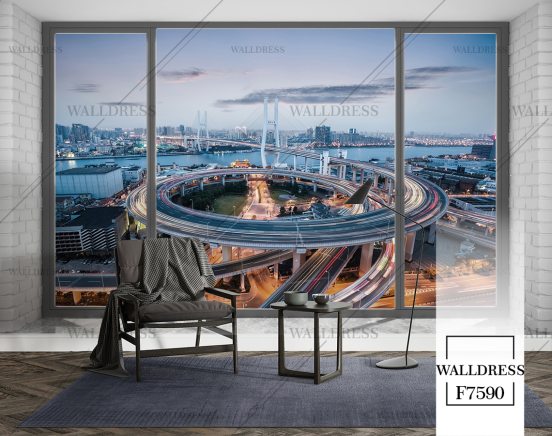 پوستر دیواری شهر