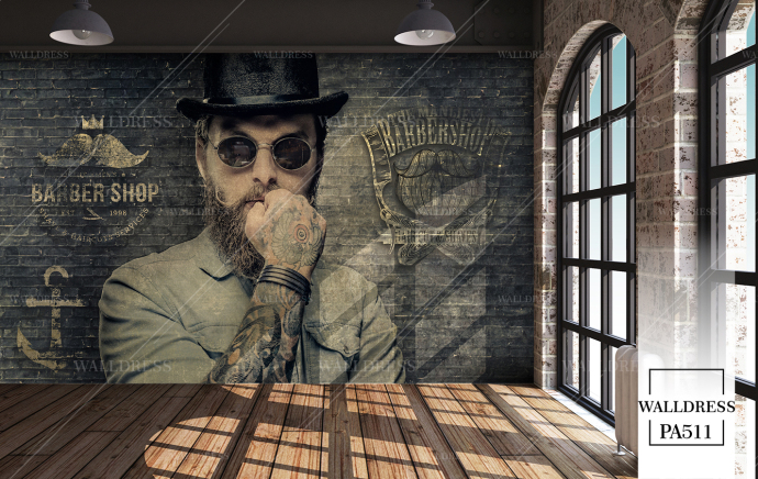 طرح آرایشگاه مردانه