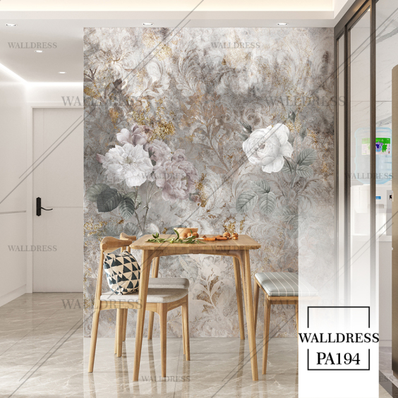 طرح گل درشت