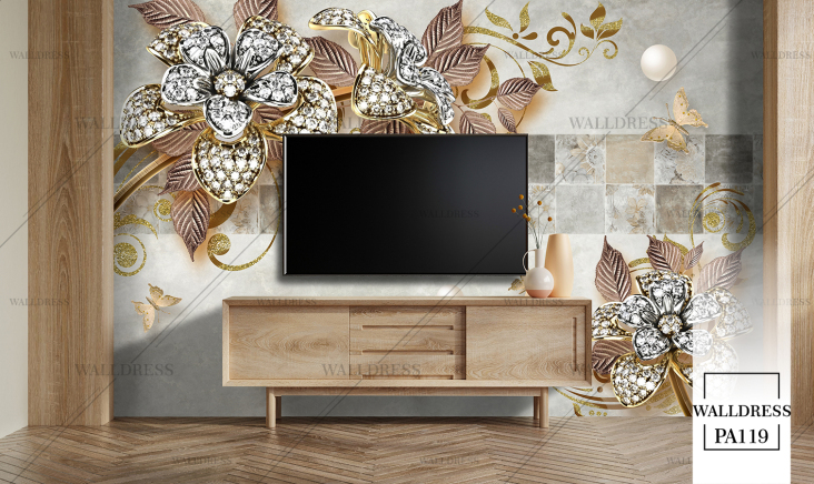 طرح‌های TV WALL دیوار تلوزیون