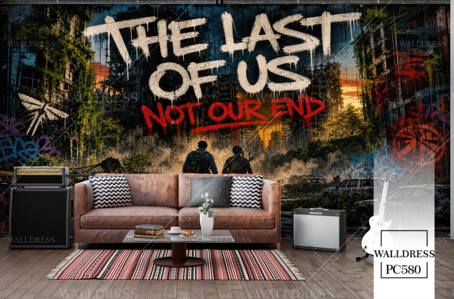 طرح بازی لست آف آس LAST OF US برای اتاق نوجوان و گیم نت