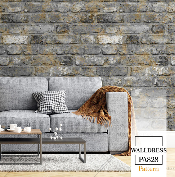 طرح دیوار آجری