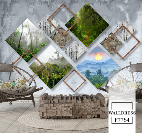 مدرن‌ترین طرح‌های پوستر و کاغذ دیواری