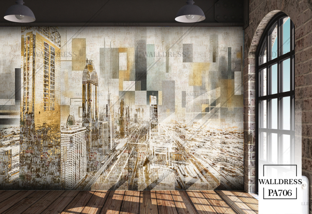 پوستر دیواری شهر