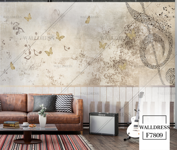 پوستر دیواری موزیک