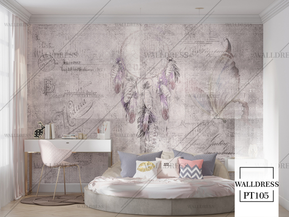 طرح‌های پوستر دیواری پر و بال فرشته؛ جلوه‌ای لطیف و هنری