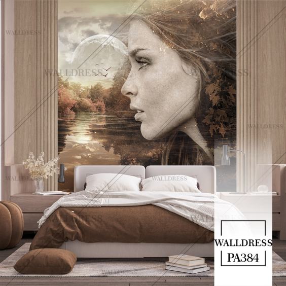 پوستر دیواری تصویر سازی چهره