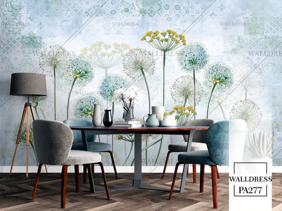 طرح گل درشت