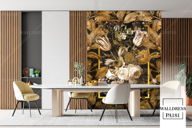 طرح گل درشت