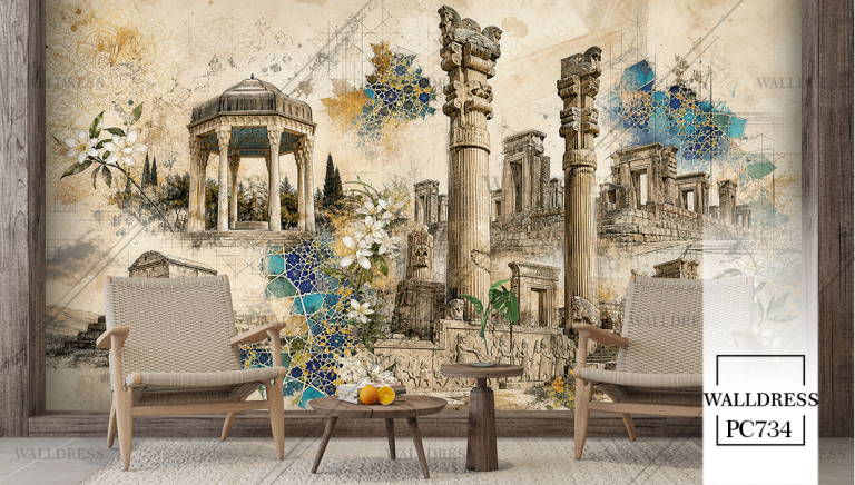 تصویر مکان های منتخب شیراز برای چاپ پوستر دیواری