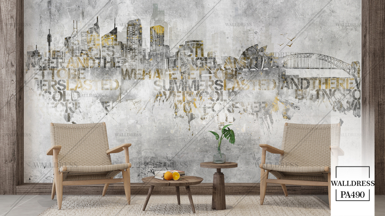 پوستر دیواری شهر