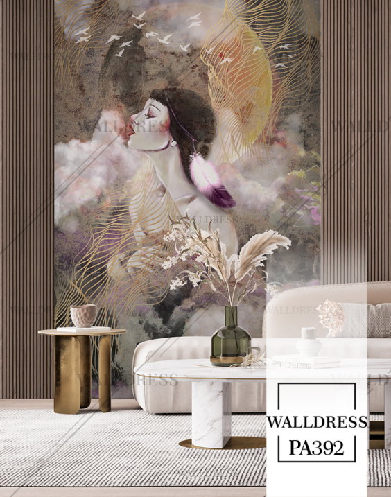 پوستر دیواری تصویر سازی چهره