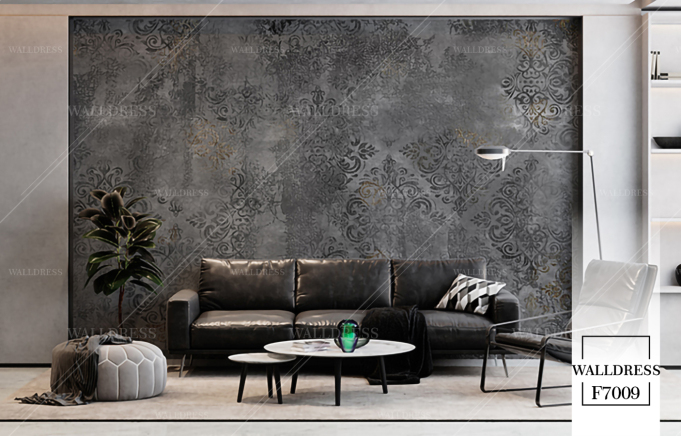 پوستر دیواری طرح داماسک