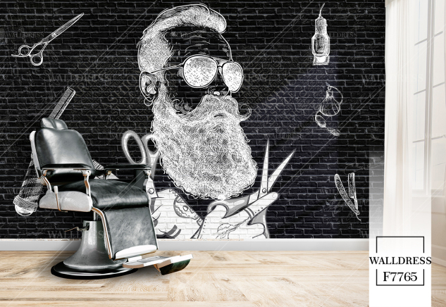 طرح آرایشگاه مردانه