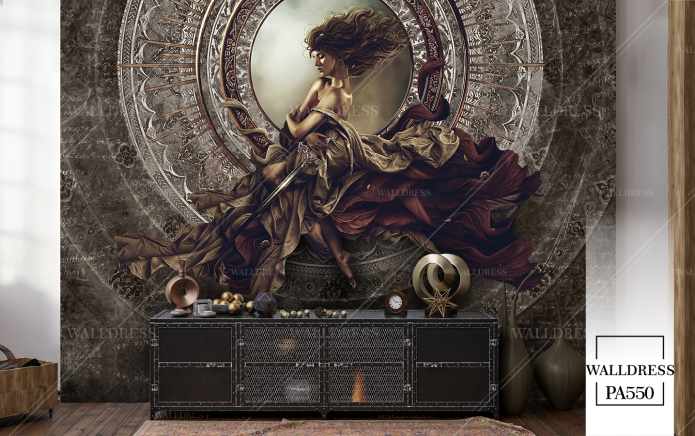 پوستر دیواری تصویر سازی چهره