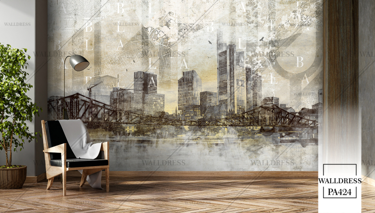 پوستر دیواری شهر