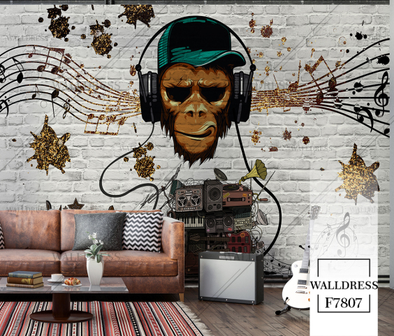 پوستر دیواری موزیک
