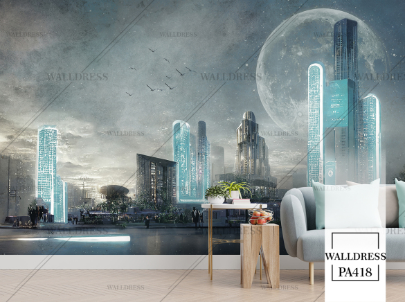 پوستر دیواری شهر