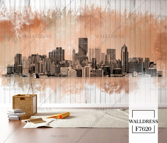 پوستر دیواری شهر