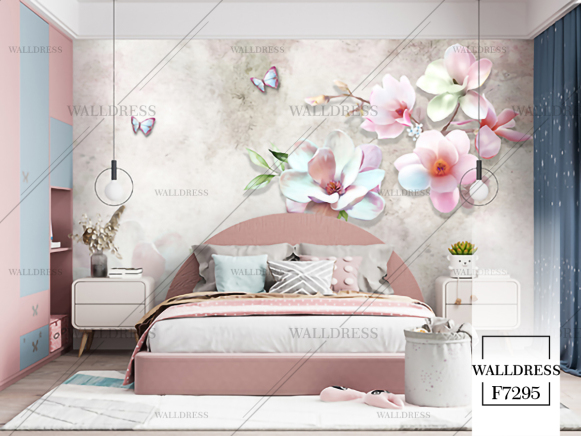 طرح گل درشت